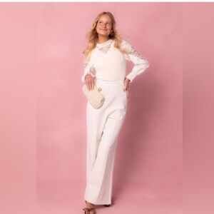 Elegant White Colette Jumpsuit